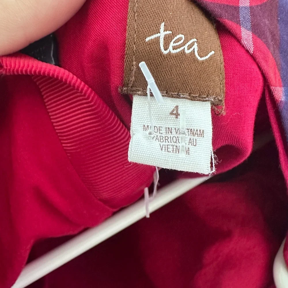 Tea Collection - Scottish pattern dress